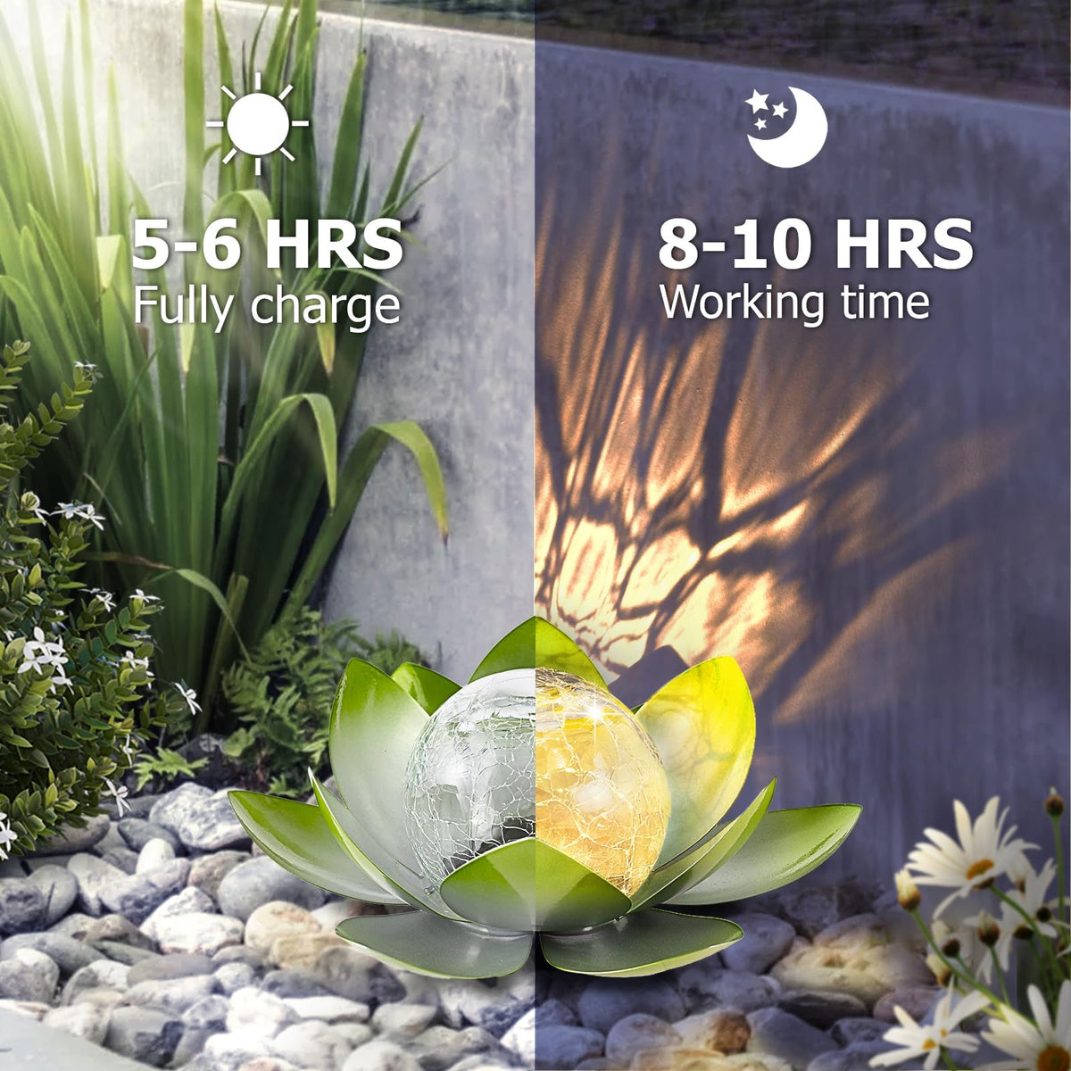 Garden Solar Light Outdoor (Green)