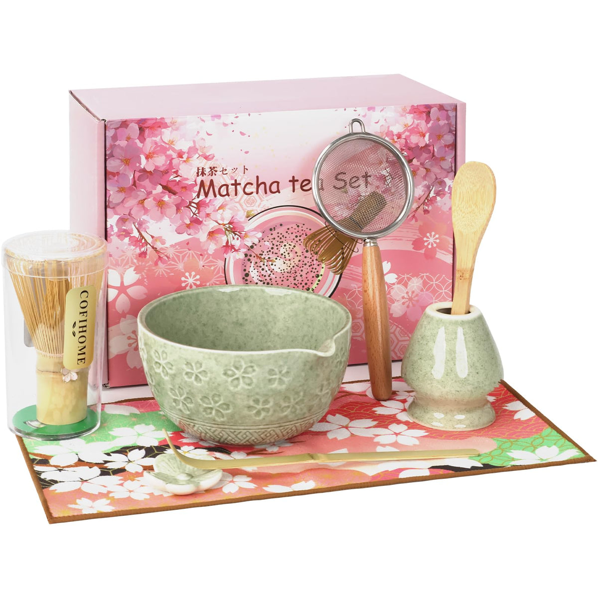 Matcha Whisk Set (Green)
