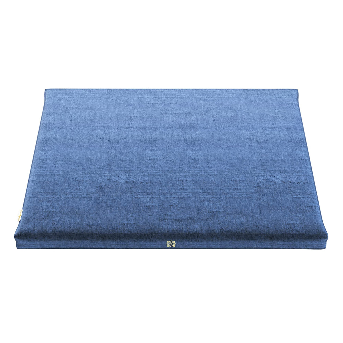 Velvet Zabuton Meditation Mat (Velvet - Blue)