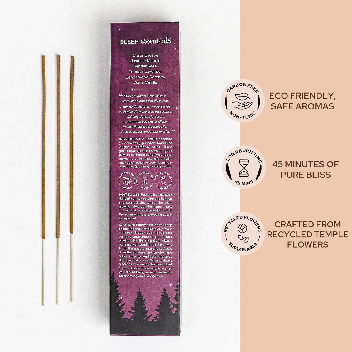 Sleep Essentials Incense Sticks