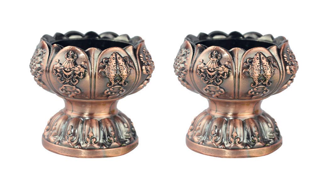 Lotus Flower Votive Tealight Holder (Copper)
