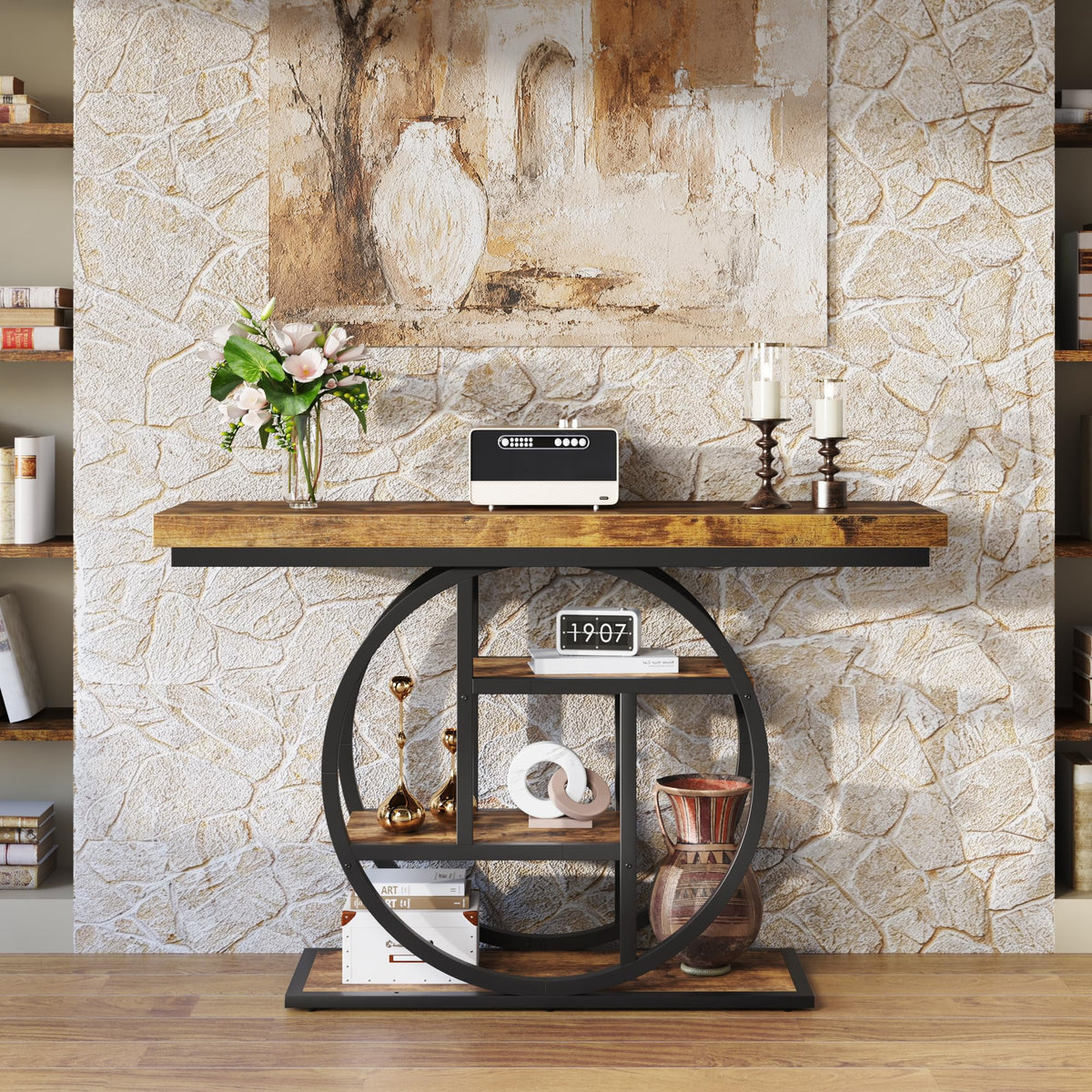 Entryway Table for Foyer (Brown 1 / 47.2"W)