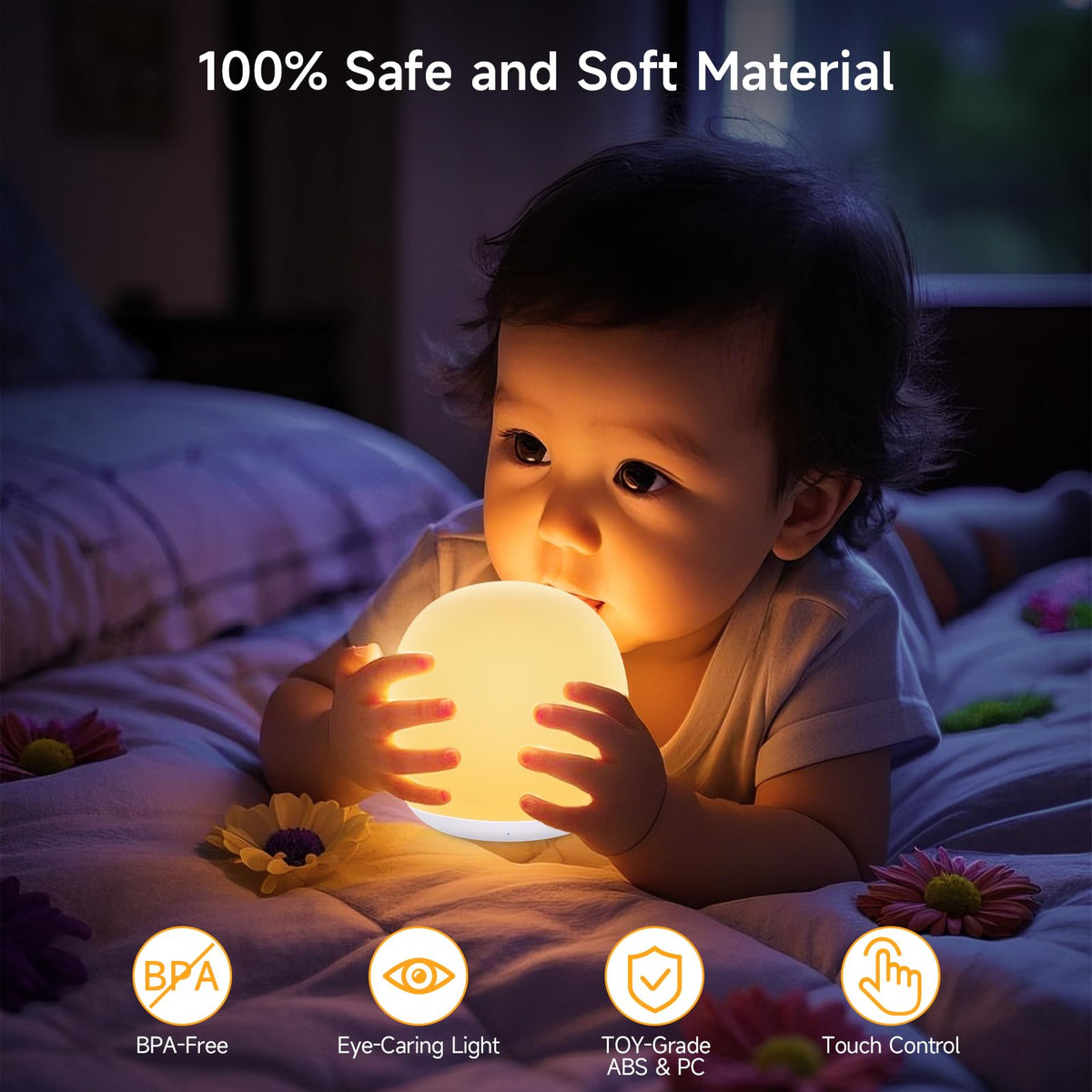 Night Light for Kids (Multicolor)