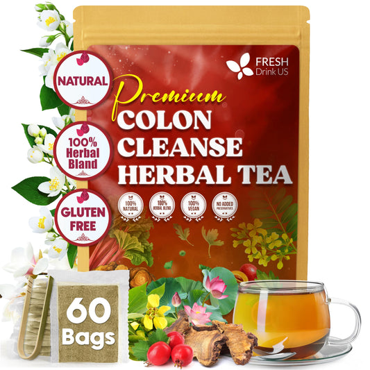 Premium Colon Cleanse Tea (60 Tea Bags)