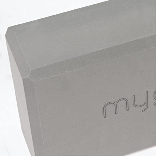 Yoga Block Lightweight EVA Foam Yoga Brick (Grey / One Size)