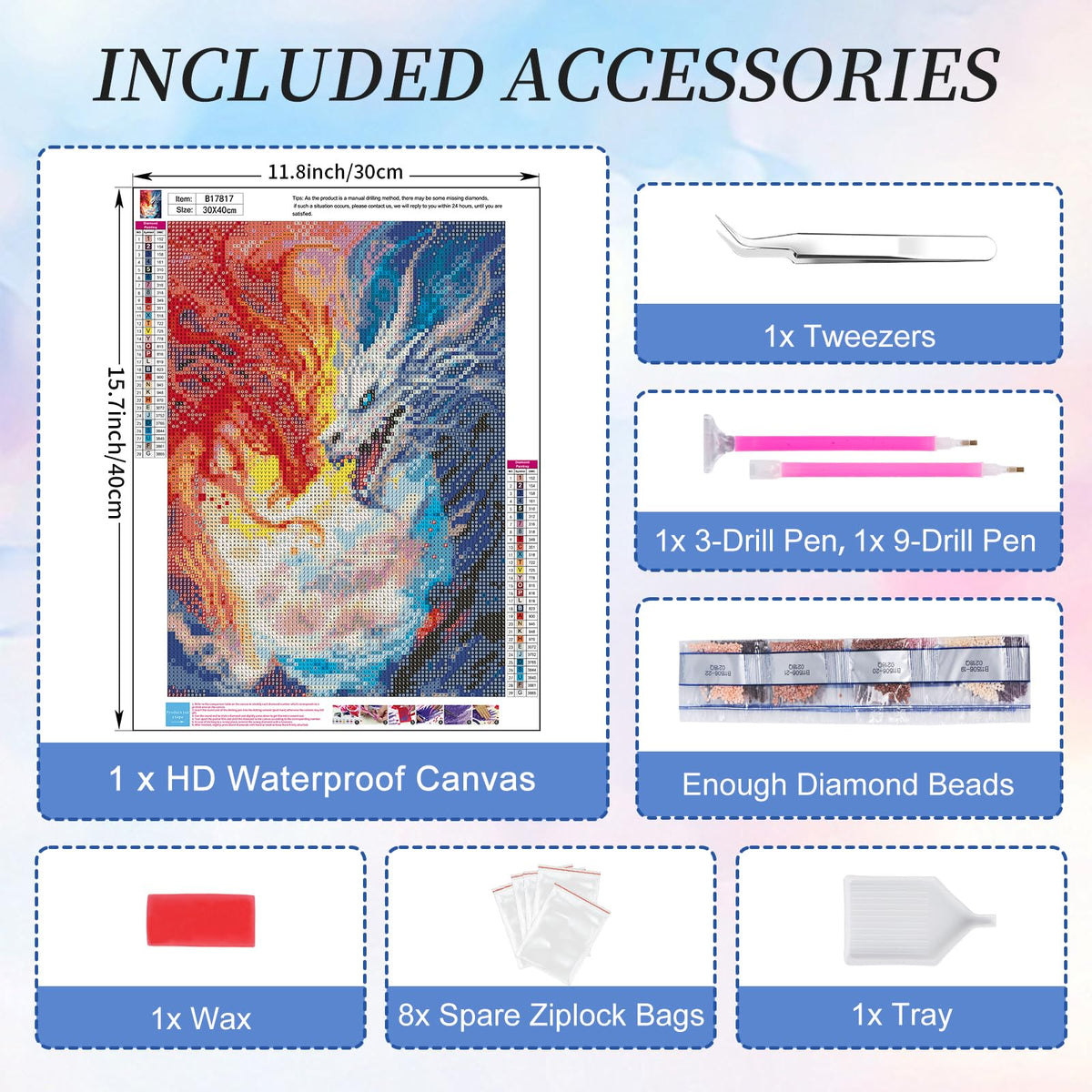 Diamond Art Kits for Adults (LBDP1P03)