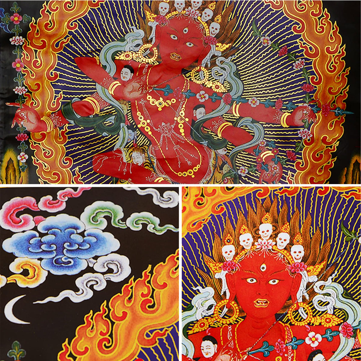 Kurukulla Thangka (Kurukulla / 25.2"L x 18.5"W)