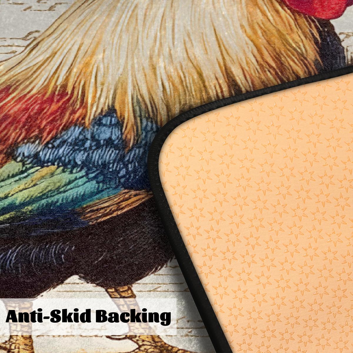 Rooster Kitchen Rugs Kitchen Mats Non Slip Floor Mat (Color 30)