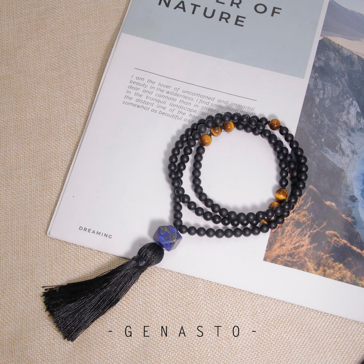 Mala Prayer Beads Necklace for Men