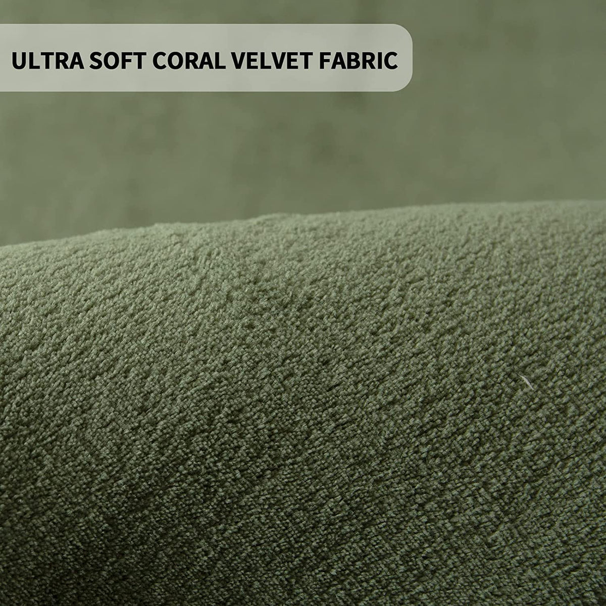 Play Mat 1.2" Thick Memory Foam Soft Padded Carpet with Non (Olive Green / 3x5 ft)