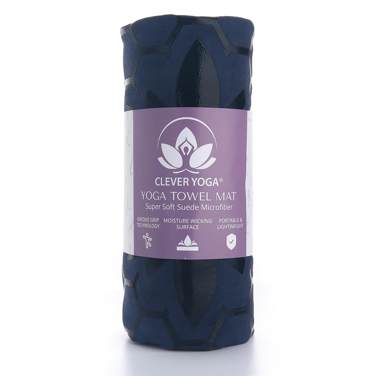 Hot Yoga Mat Towel (Darkblue)