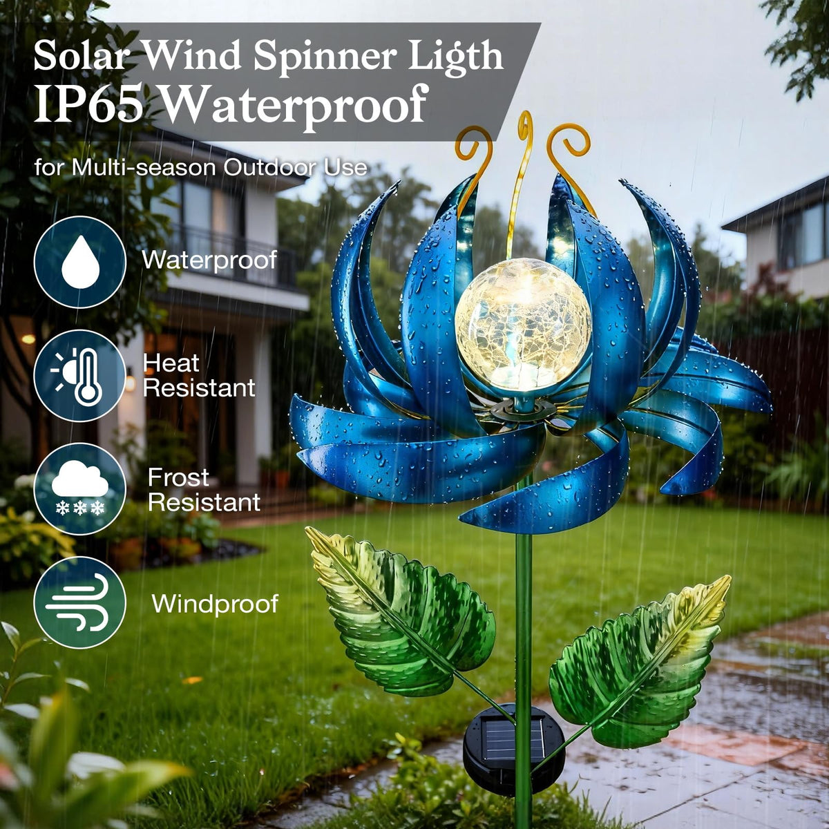 Solar Wind Spinner Lights (Blue-large)
