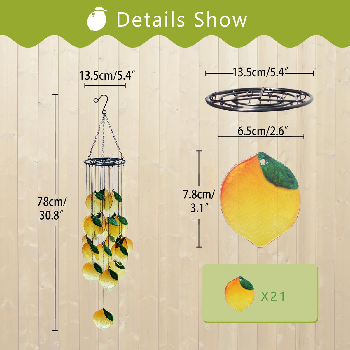 Small Sea Glass Wind Chimes for Outside