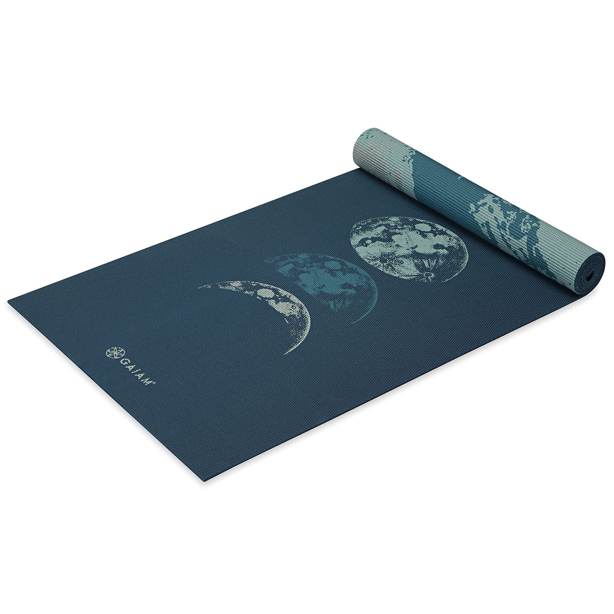Reversible Yoga Mat (Lunar Wave)