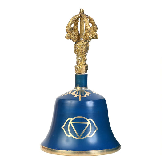 Blue Third Eye Chakra Tibetan Bell (Third Eye Chakra Blue)