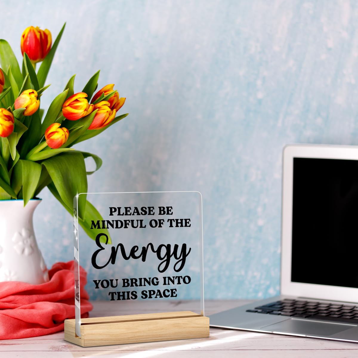 Inspirational Zen Decor (Please Be Mindful Of The Energy You Bring Into This Space)
