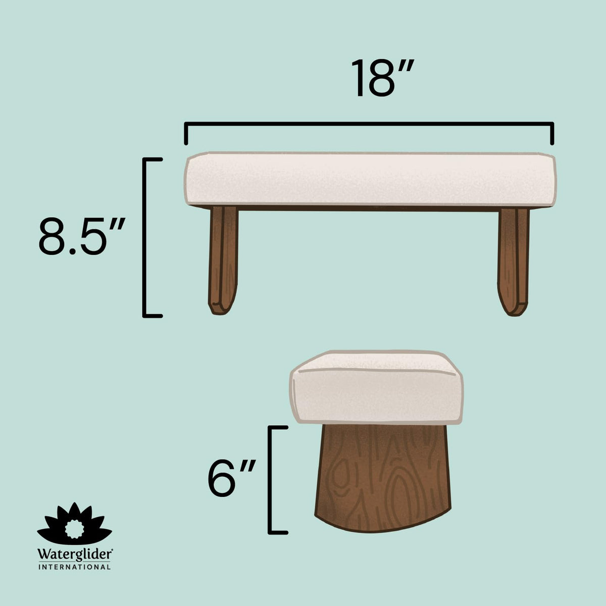 Meditation Bench (Burgundy)