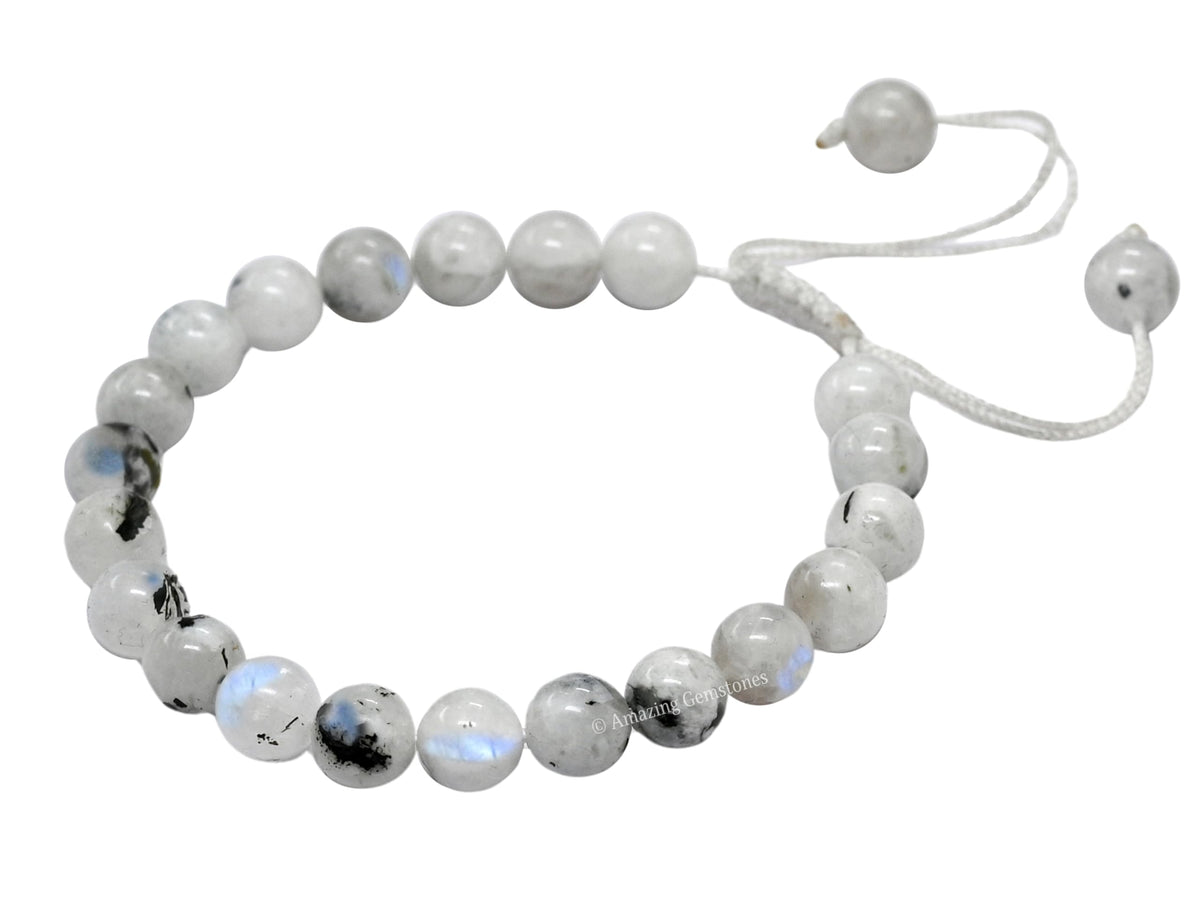 Rainbow Moonstone Bracelet for Women Men's Gifts (Rainbow Moonstone)