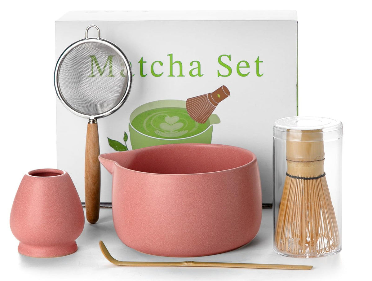 20OZ Matcha Whisk Set (Blush Pink)