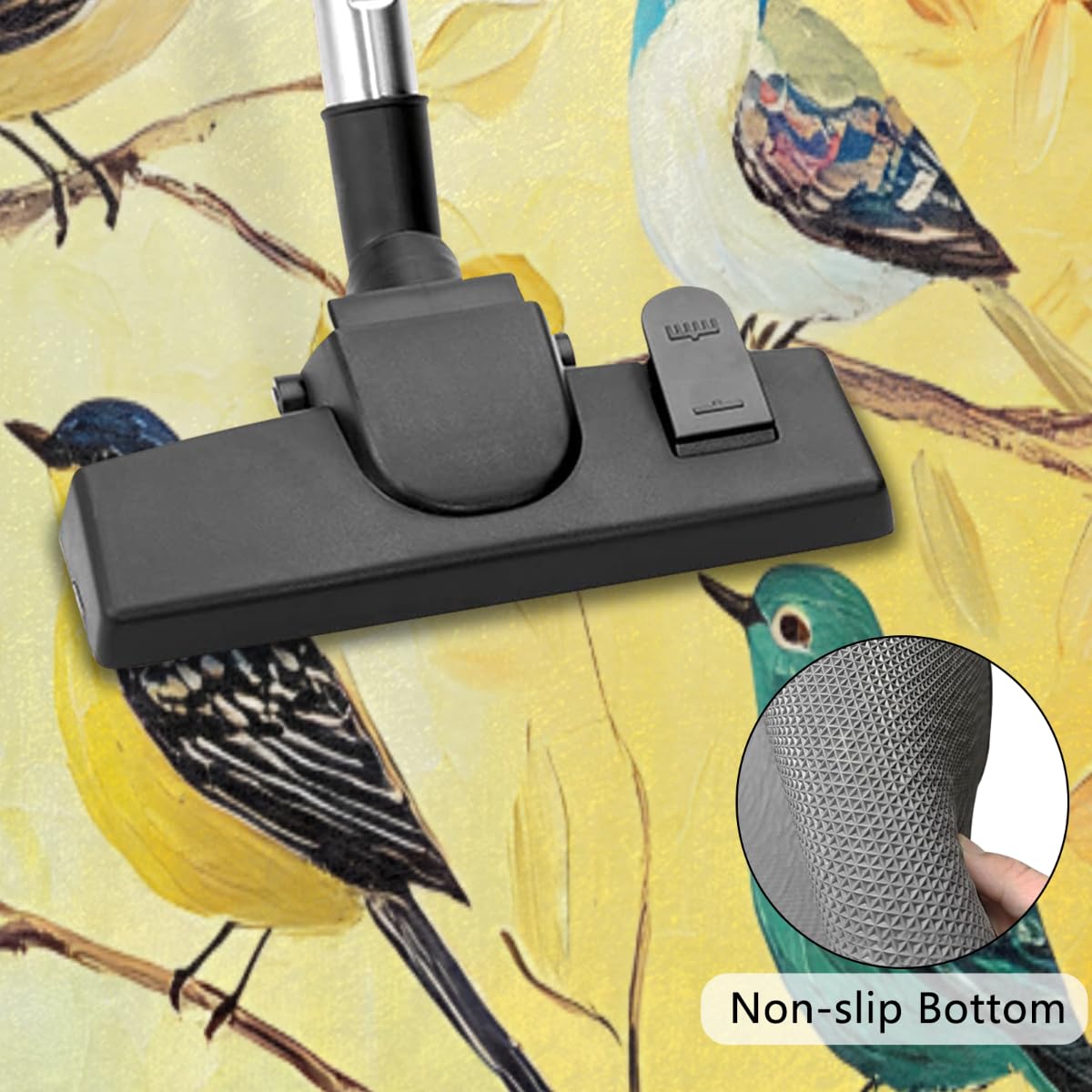Front Door Mat Indoor Outdoor Entrance (A-2 Vintage Bird)