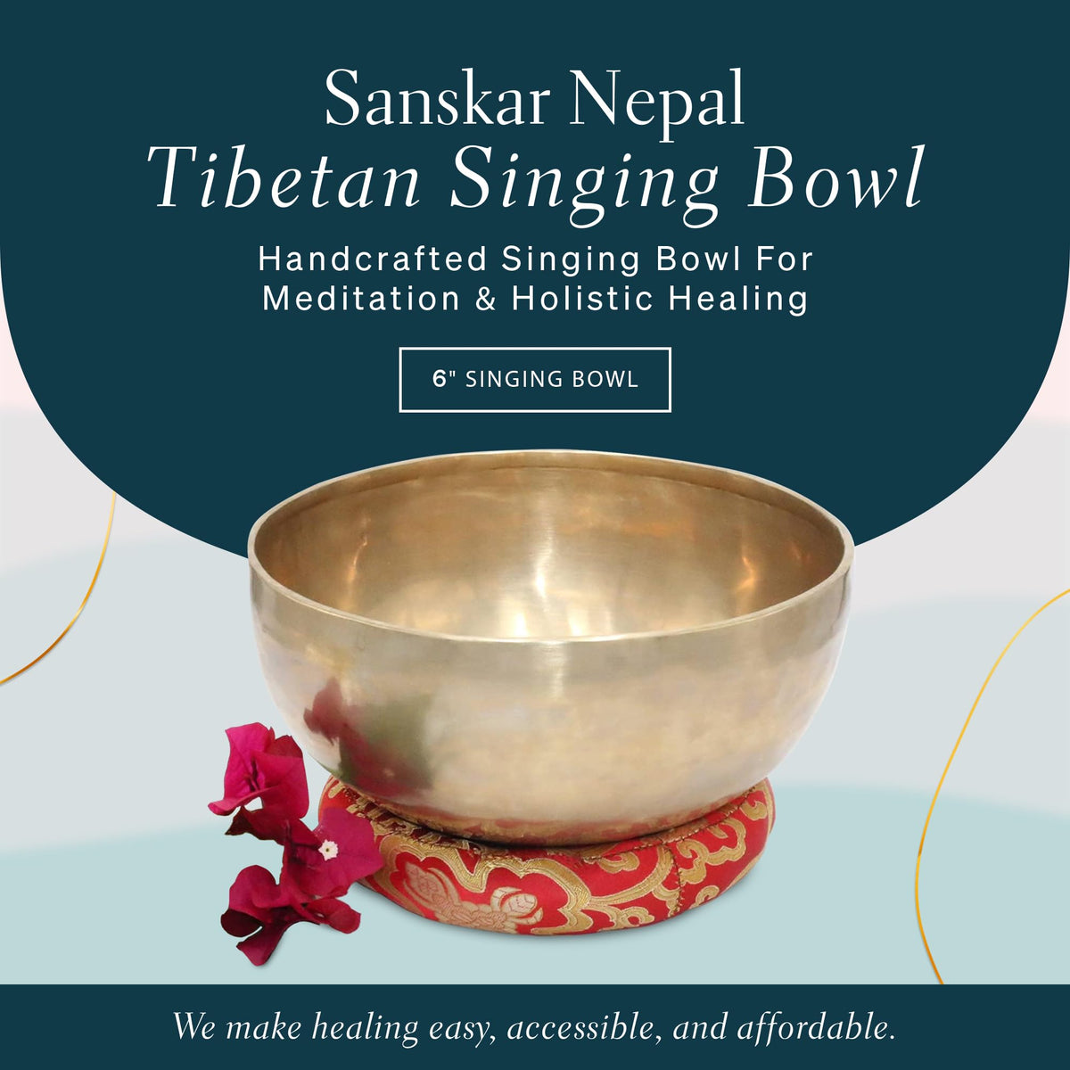 Tibetan Singing Bowl (6")