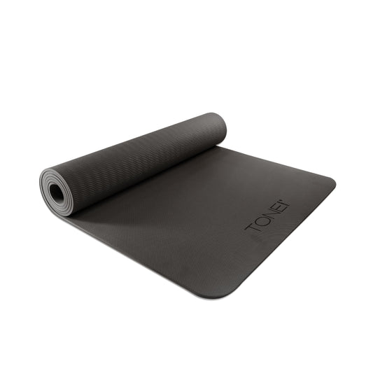 1 4" Yoga Mat (Pyramid Pattern / Black)