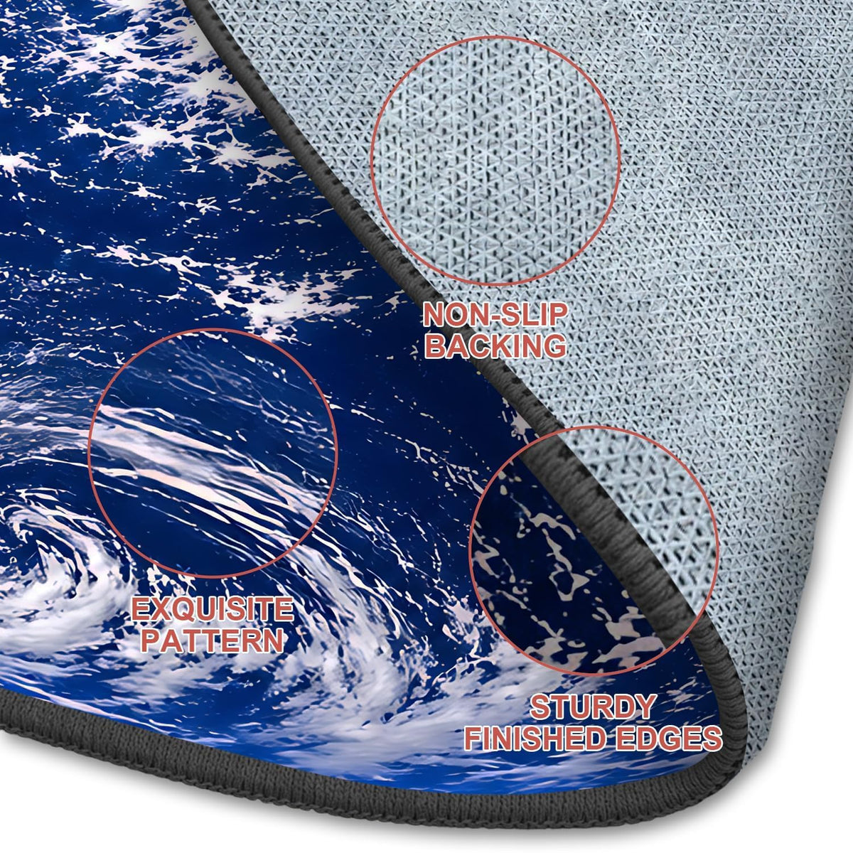 Earth Round Rug 4ft (27 / 4' (Round))