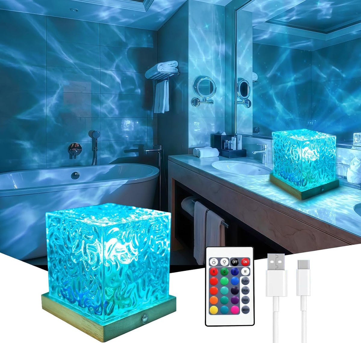 Ocean Wave Projector Light (Colorful)
