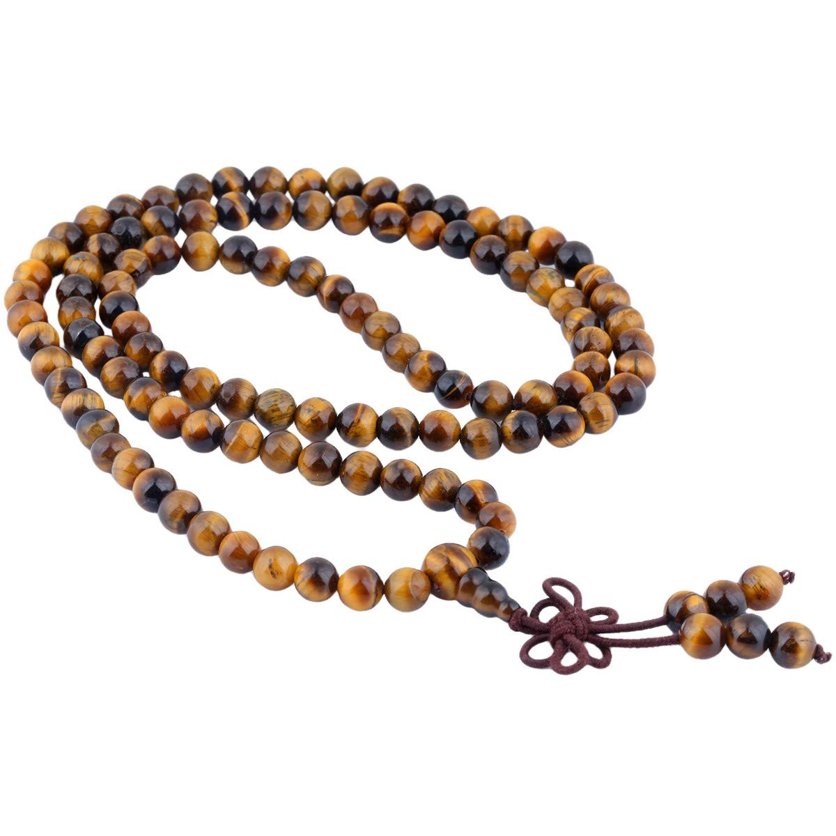 Buddha Meditation Prayer 108 Mala Beads Bracelet for Women Men