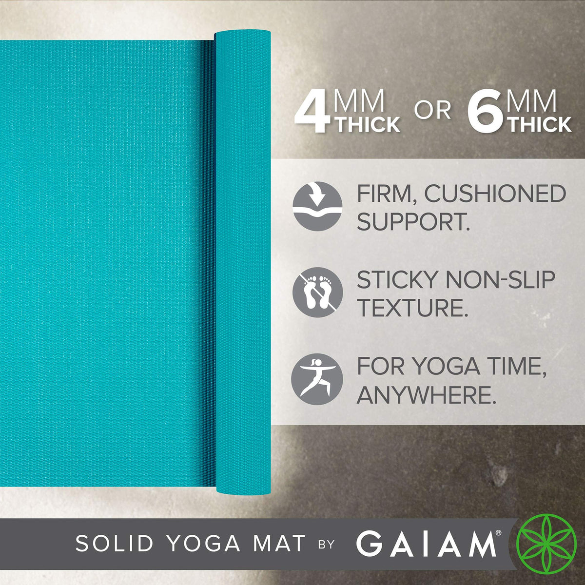 Premium Yoga Mat (Light Blue)
