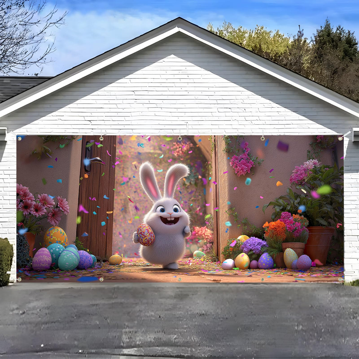 6x13 feet 157x71 inches (Dancing Rabbit)