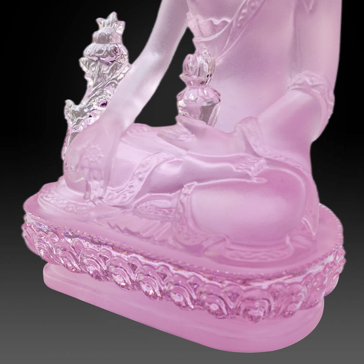 Tibetan Medicine Buddha Statue (Purple)