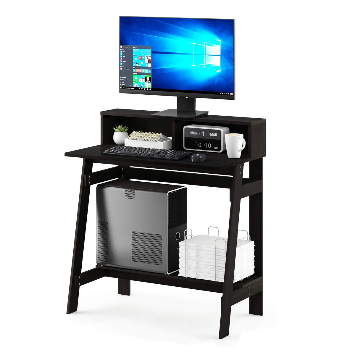 Simplistic a Frame Computer Desk (Espresso / 32 inches)