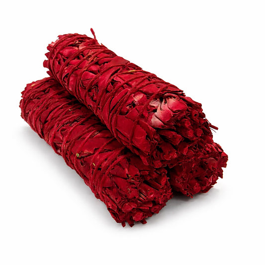 4 Dragon's Blood Sage Smudge Sticks