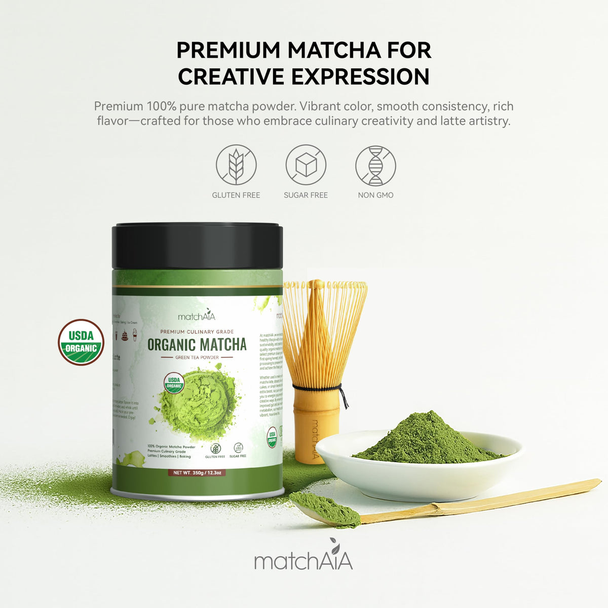 Organic Matcha Powder (12.3 Ounce (Pack of 1))