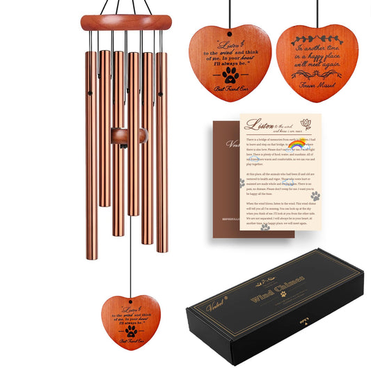 Loss of Dog Sympathy Gift (G-heart-gold)