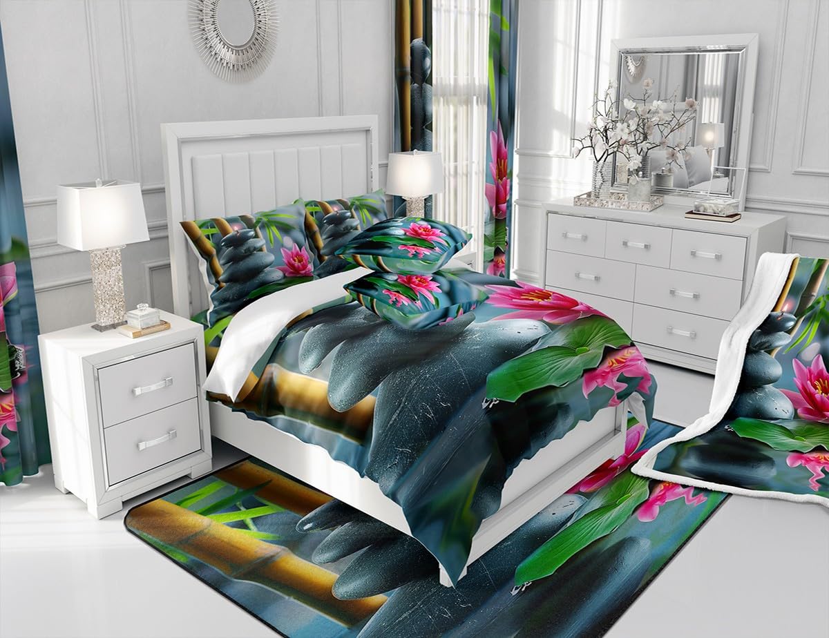 Bamboo Candle Bedding Set (Cyj12016tj / King 104"x90")
