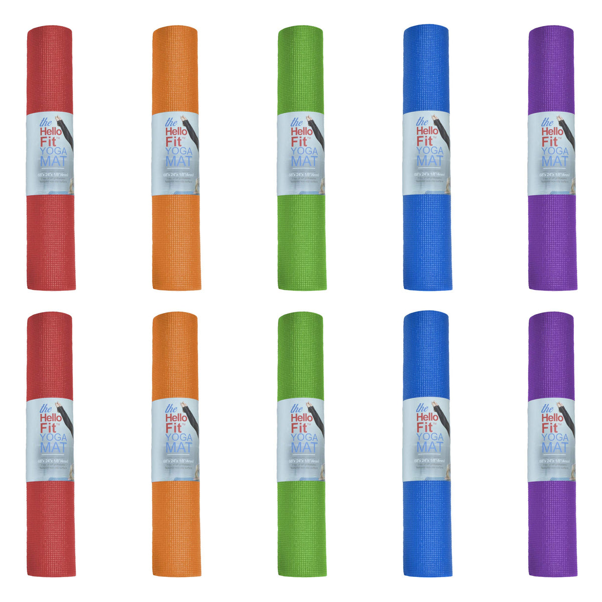 Bulk Yoga Mats (Assorted)