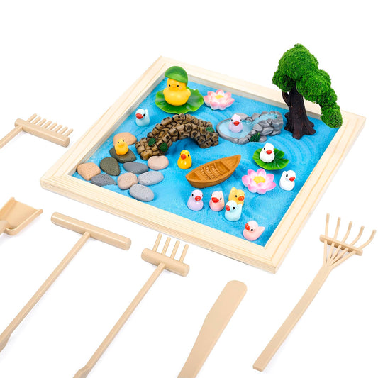 43PCS Mini Zen Garden Kit (Duck)