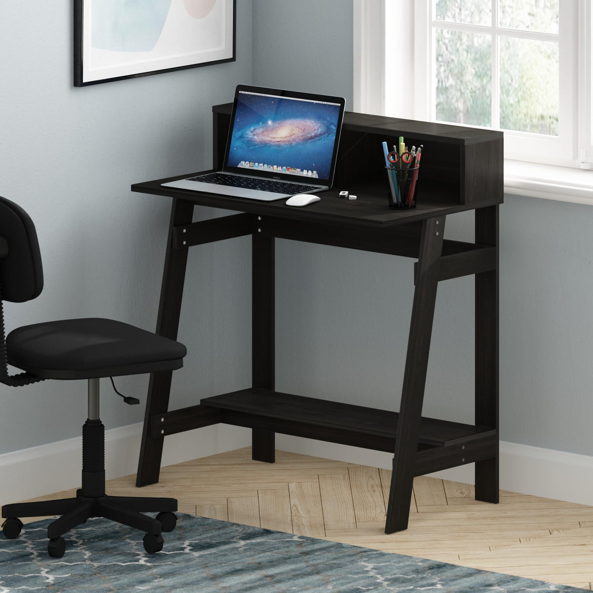 Simplistic 31 (Black Espresso / 32" Wide A-Frame Design)
