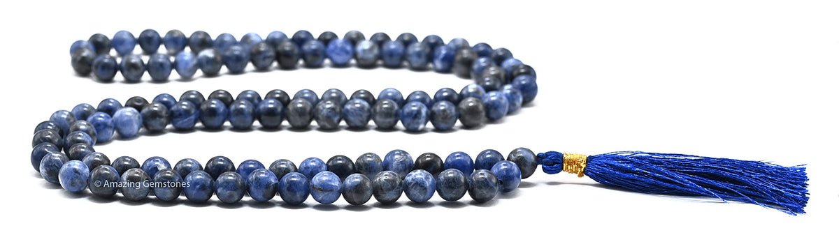 Sodalite Mala (Sodalite / Plain)