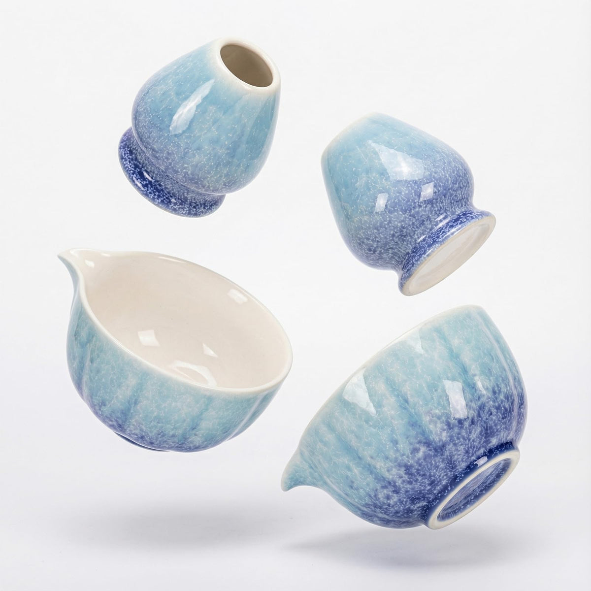Matcha Whisk Set (Ice Blue)