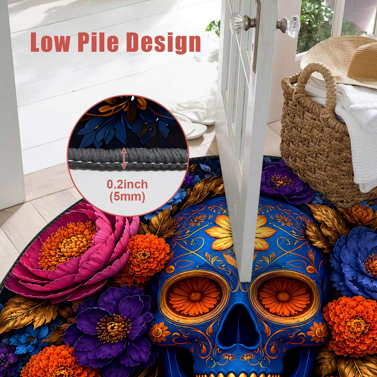 4ft Round Area Rug (42 / 4' (Round))