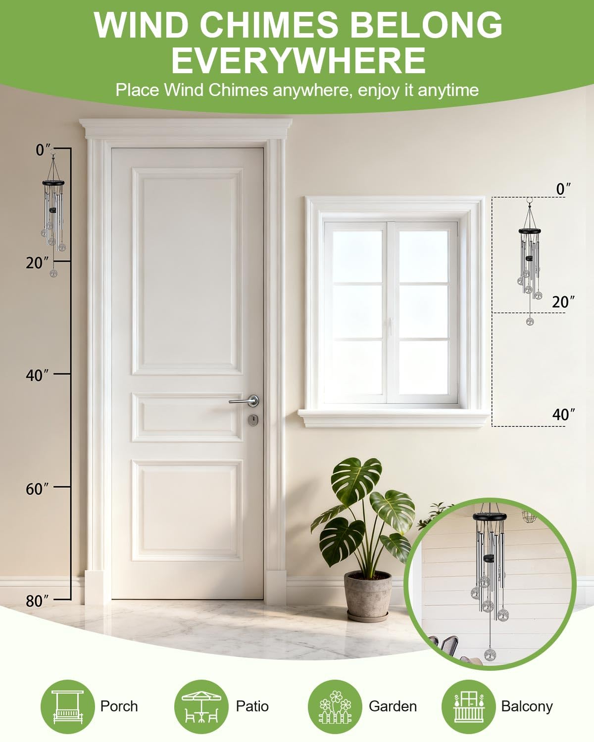 Windchimes Outdoors Clearance