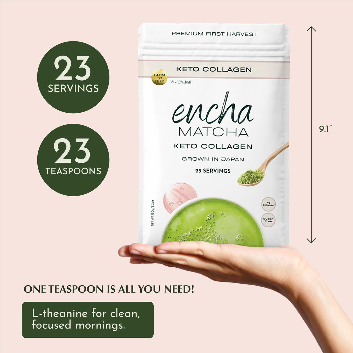 Matcha Latte Powder (5.3 Ounce)