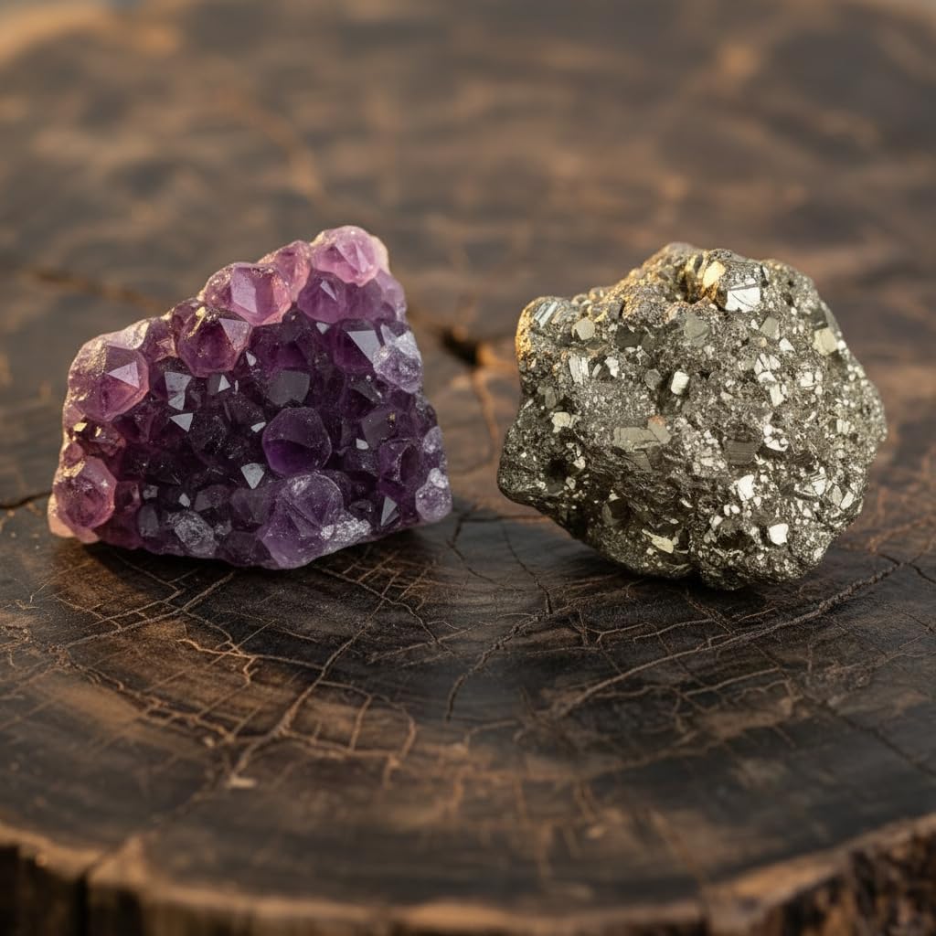 Healing Crystal Set (Protection & Abundance)