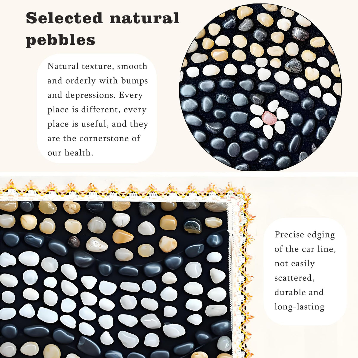 Acupressure Mat for Feet (Pebble-boulevard)