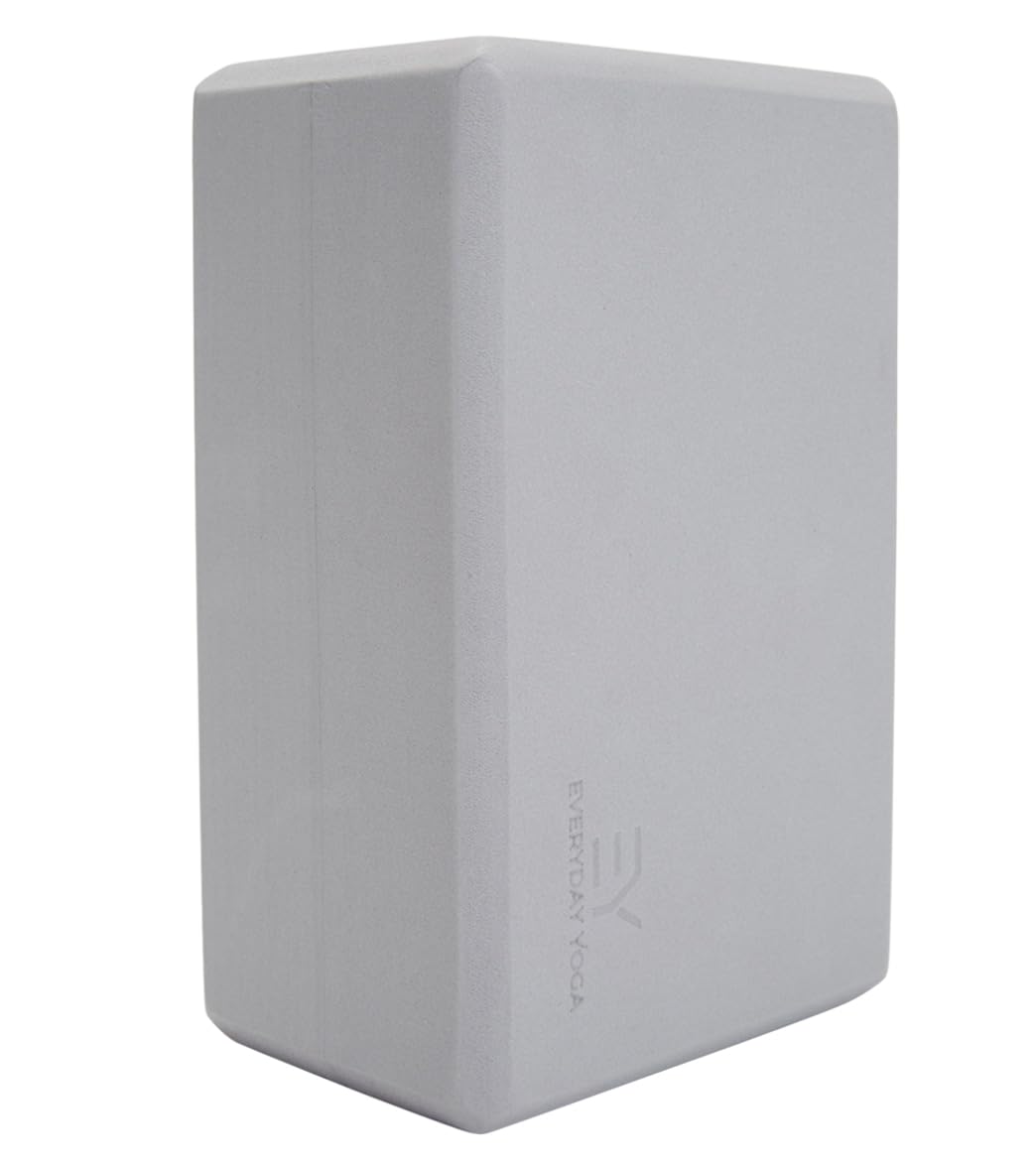 4 Inch Foam Yoga Block (Slate / 4 Inch Thick)