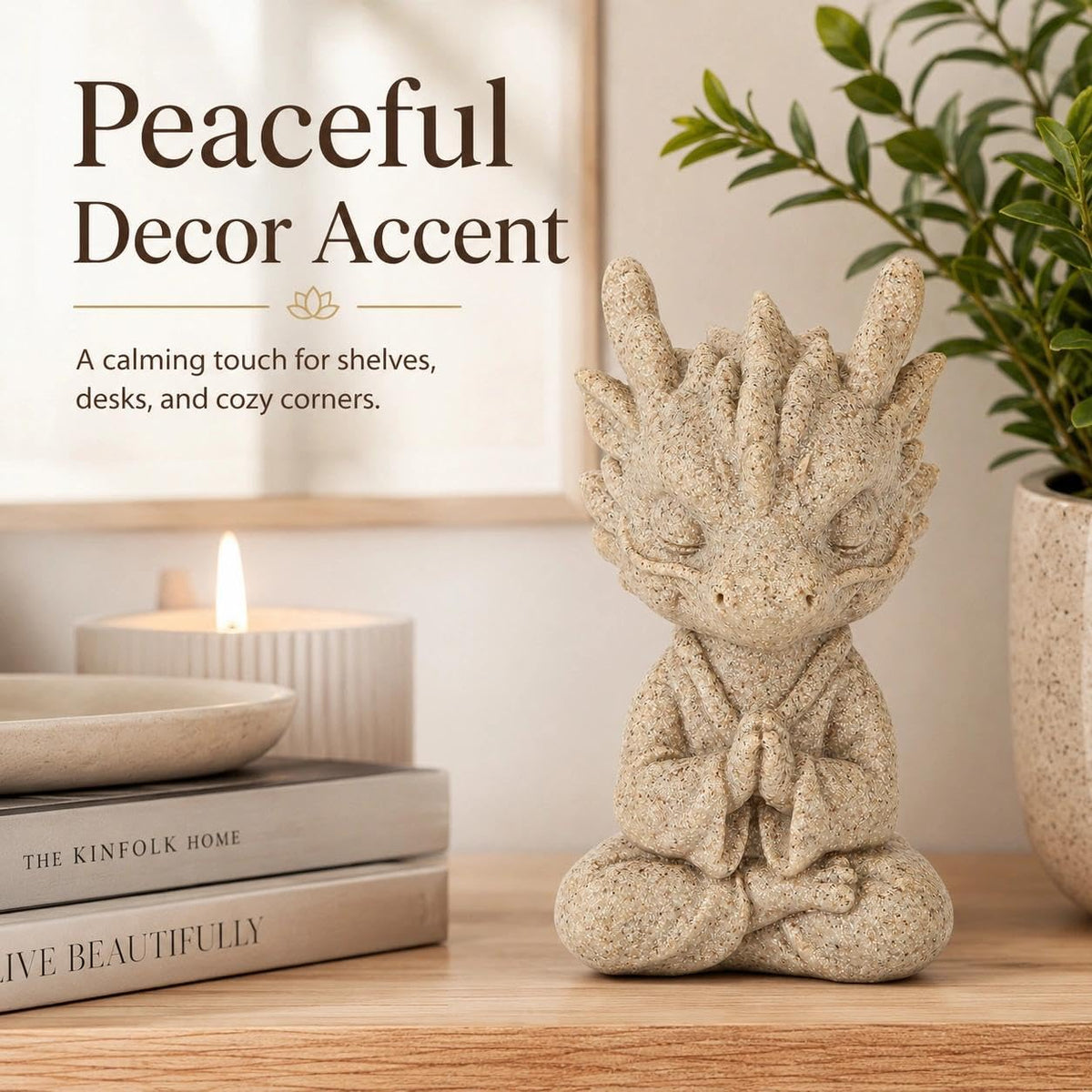 Meditating Dragon Statue (Dragon 1)