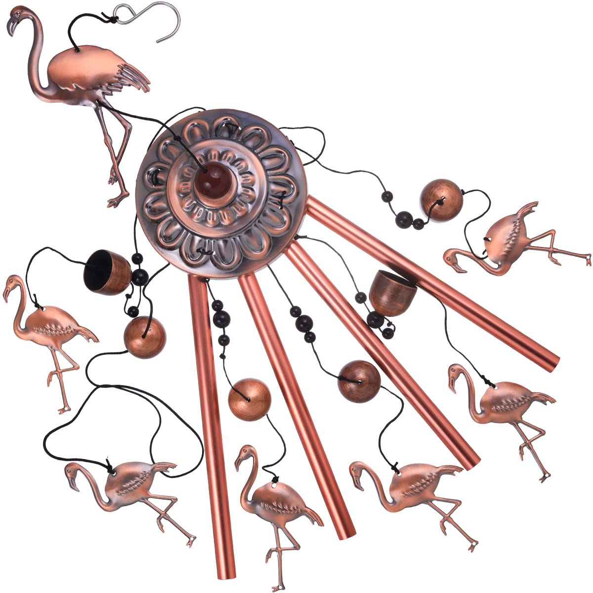 Outdoor Flamingo Wind Chimes Decor Gifts for Mom